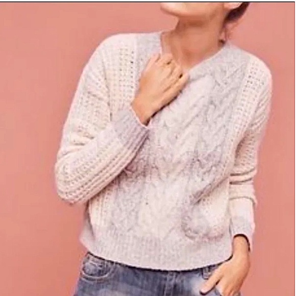 Sleeping On Snow Marie Cable Knit Sweater - Picture 1 of 9